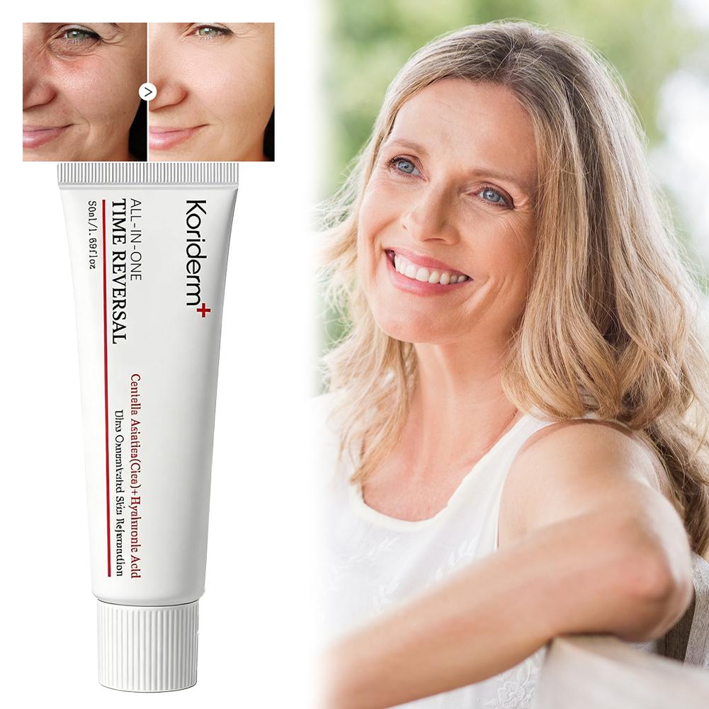 Peptide Neck Cream - 50ml 韓国オリジナル コリダーム+ オールインワン タイムリバーサル ツボクサクリーム
