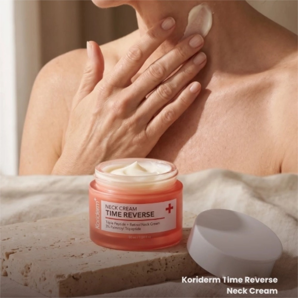 Peptide Neck Cream - 50ml ネッククリーム 韓国コリダーム タイムリバース トリプルペプチド レチノール