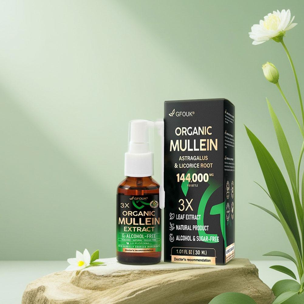Licorice Root Extract - GFOUK マルリンエキススプレー 144000MG オーガニックマルリン（アストラガルス、甘草根入り）無糖 天然呼吸器系サポートスプレー