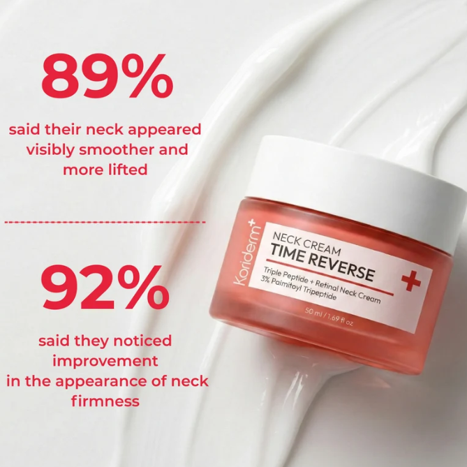 50ml ネッククリーム 韓国コリダーム タイムリバース ト - Peptide Neck Cream のレビューと価格