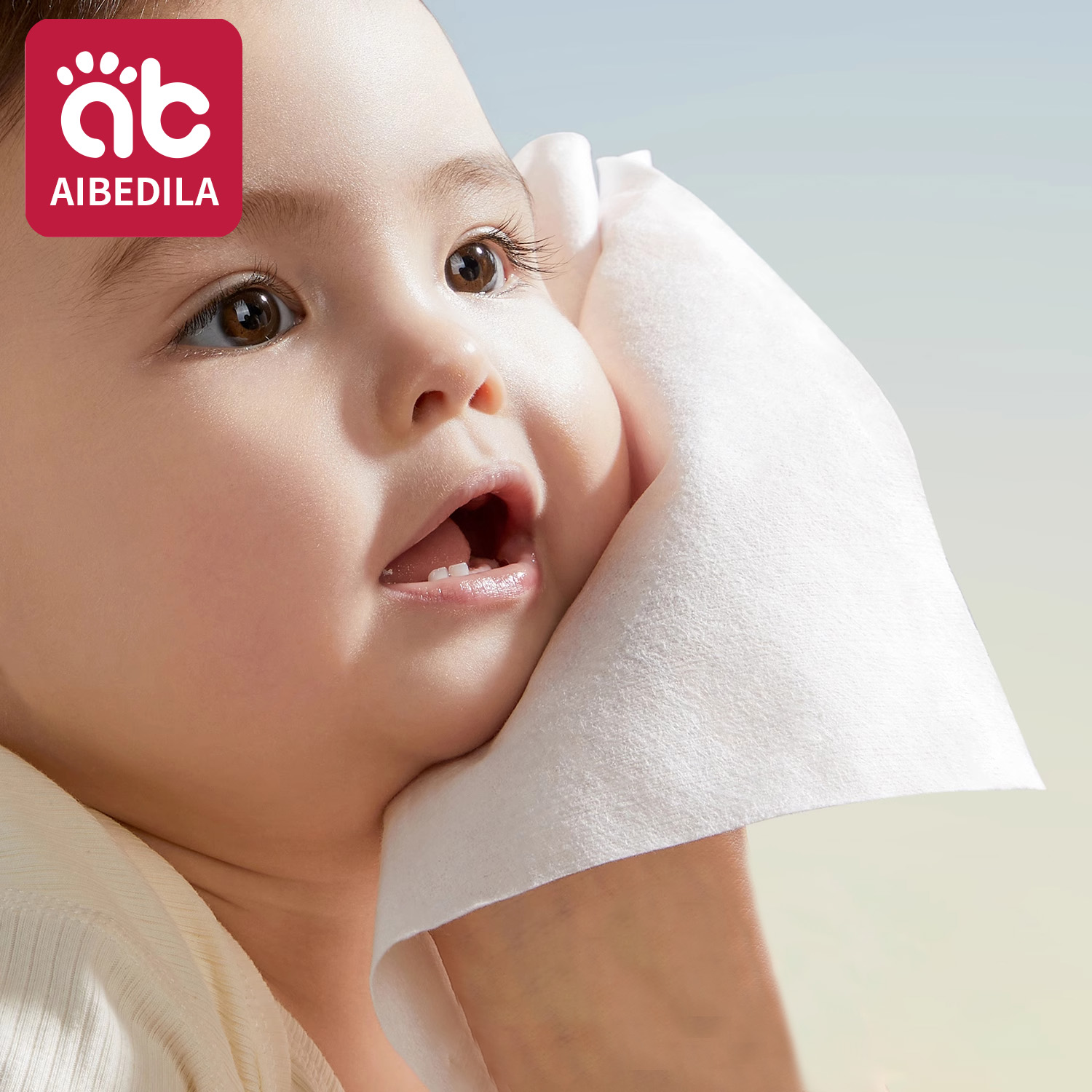100%コットン ドライワイプ 敏感肌+新生児用おしりふき、 - Skincare Newborn のレビューと価格