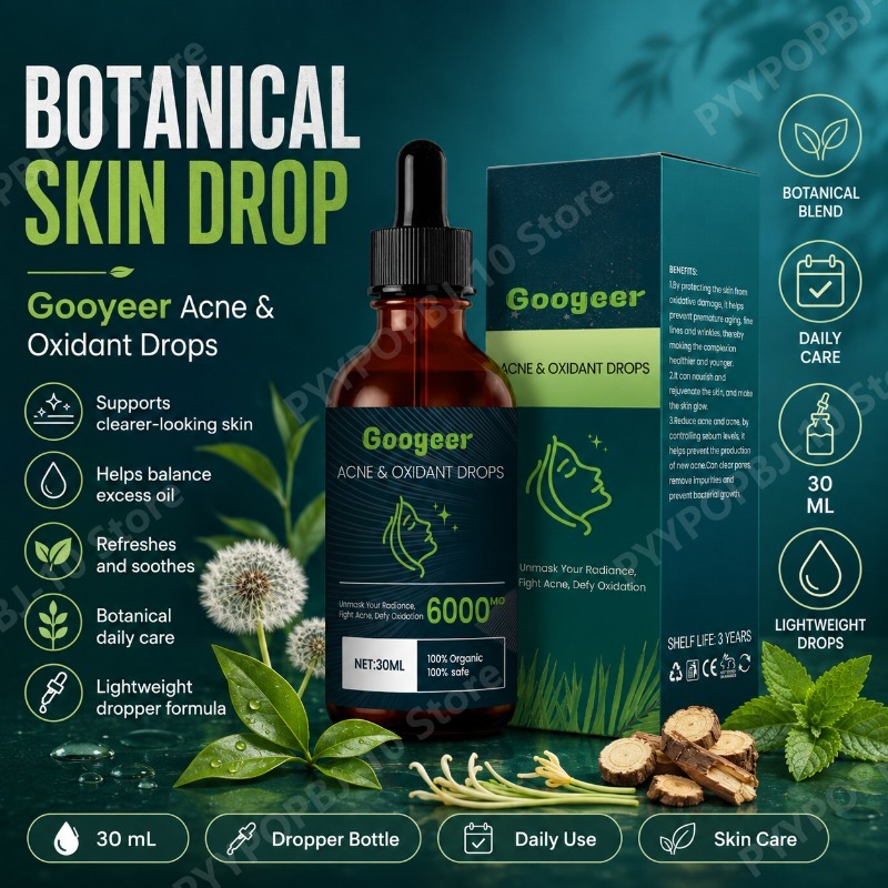 グーガー ボタニカルスキンケアドロップス 30mL 甘草根茶 - Licorice Root Extract のレビューと価格