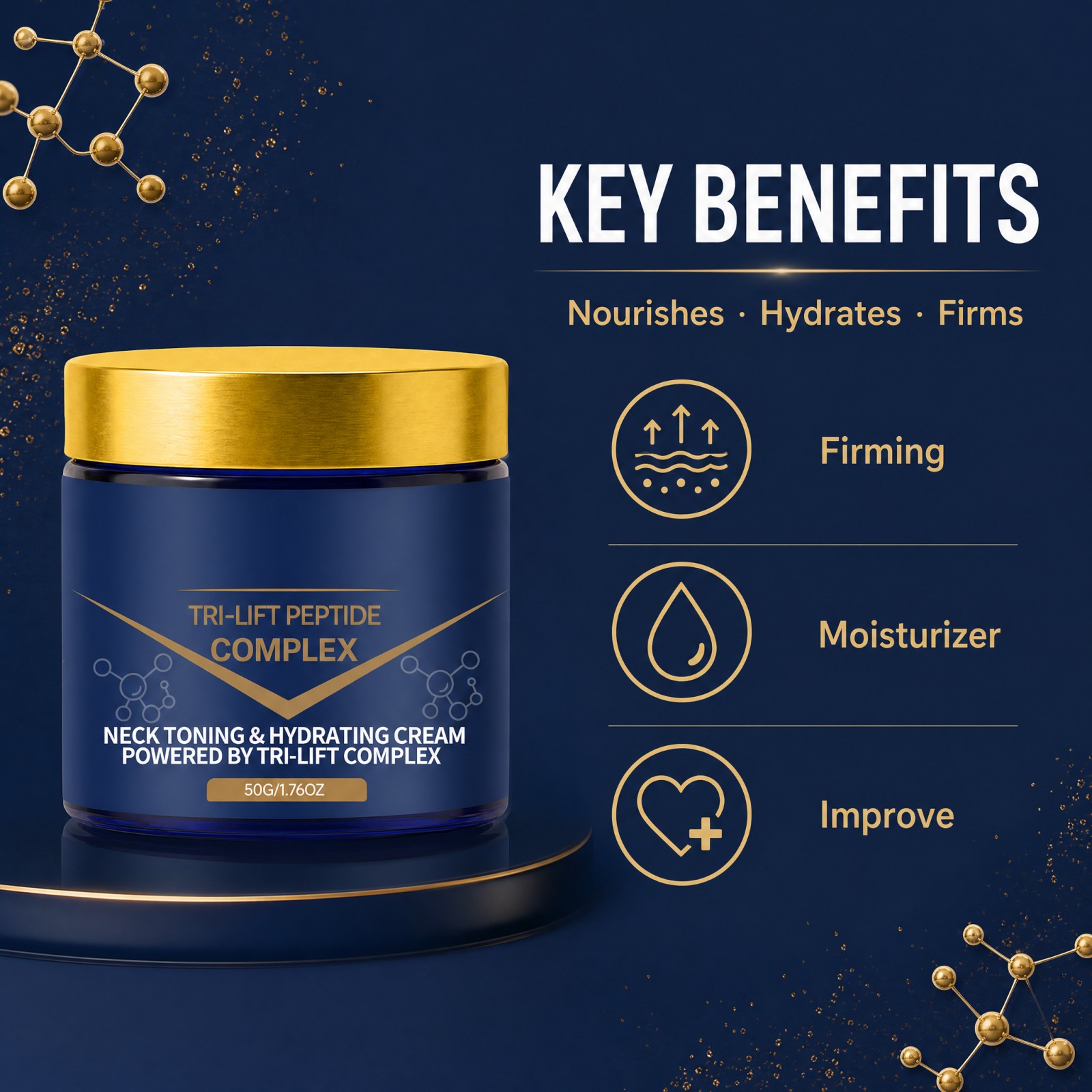 トライリフトペプチドネックファーミングクリーム 輪郭を引き締 - Peptide Neck Cream のレビューと価格