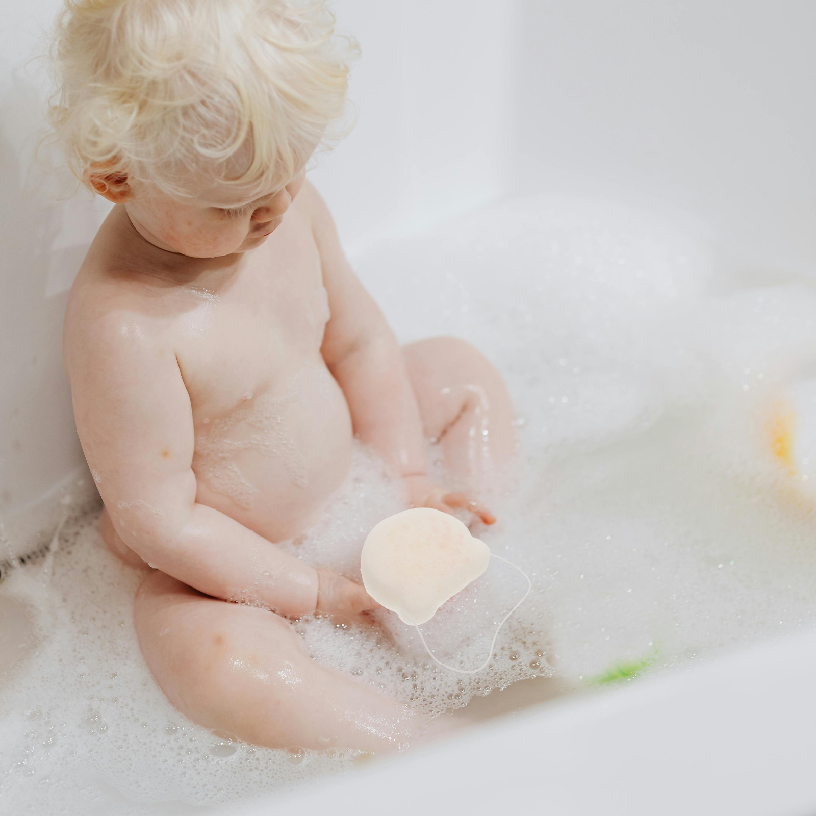 バススポンジ ソフトモスリンスポンジ 新生児 幼児 バスアク - Skincare Newborn のレビューと価格