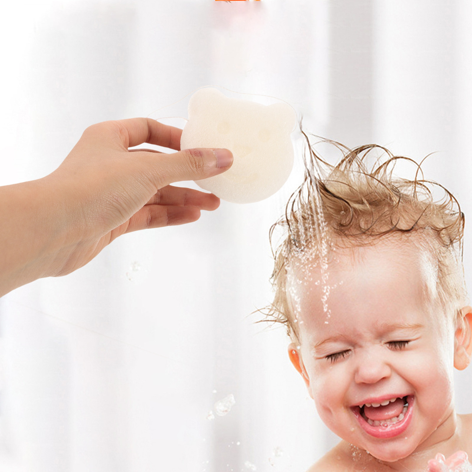 バススポンジ ソフトモスリンスポンジ 新生児 幼児 バスアク - Skincare Newborn のレビューと価格