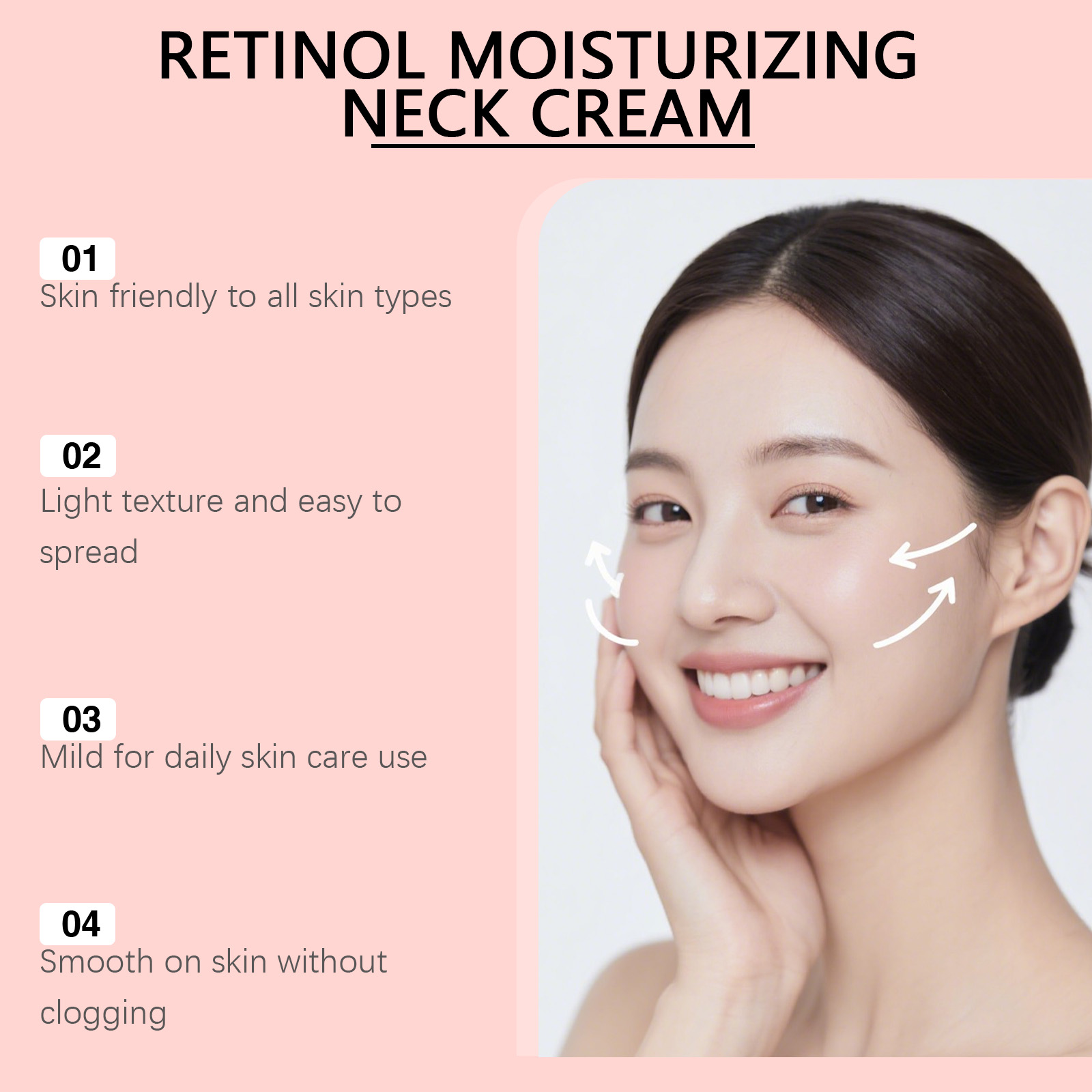 レチノール配合ネッククリーム　アンチエイジング　しわ対策　保 - Peptide Neck Cream のレビューと価格