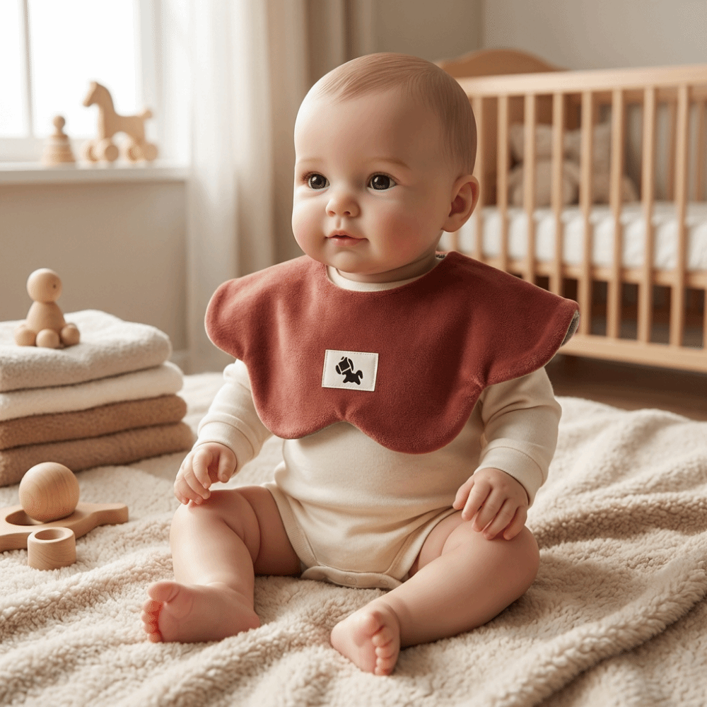 漫画ベビー授乳よだれかけ 両面使用可能 コットンベビーよだれ - Skincare Newborn のレビューと価格