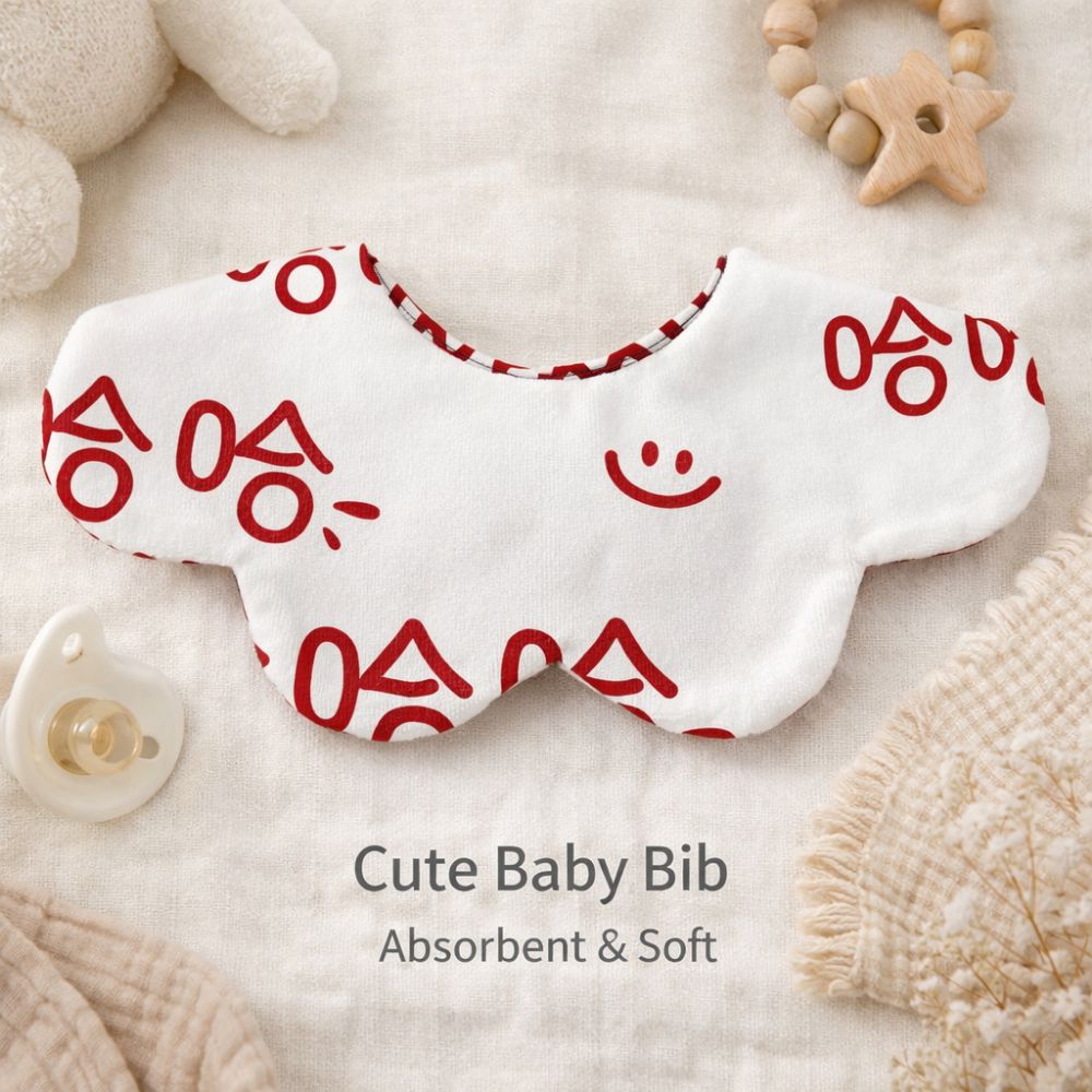 漫画ベビー授乳よだれかけ 両面使用可能 コットンベビーよだれ - Skincare Newborn のレビューと価格