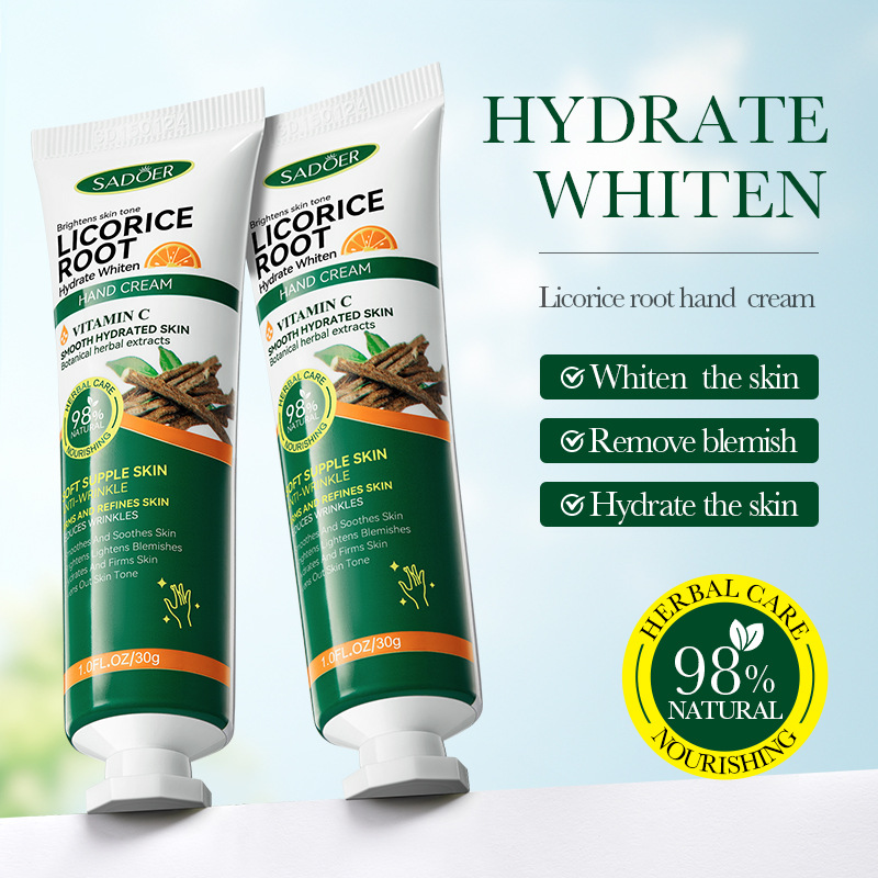 3/5 個 SADOER 甘草根ビタミン C ハンドクリーム - Licorice Root Extract のレビューと価格