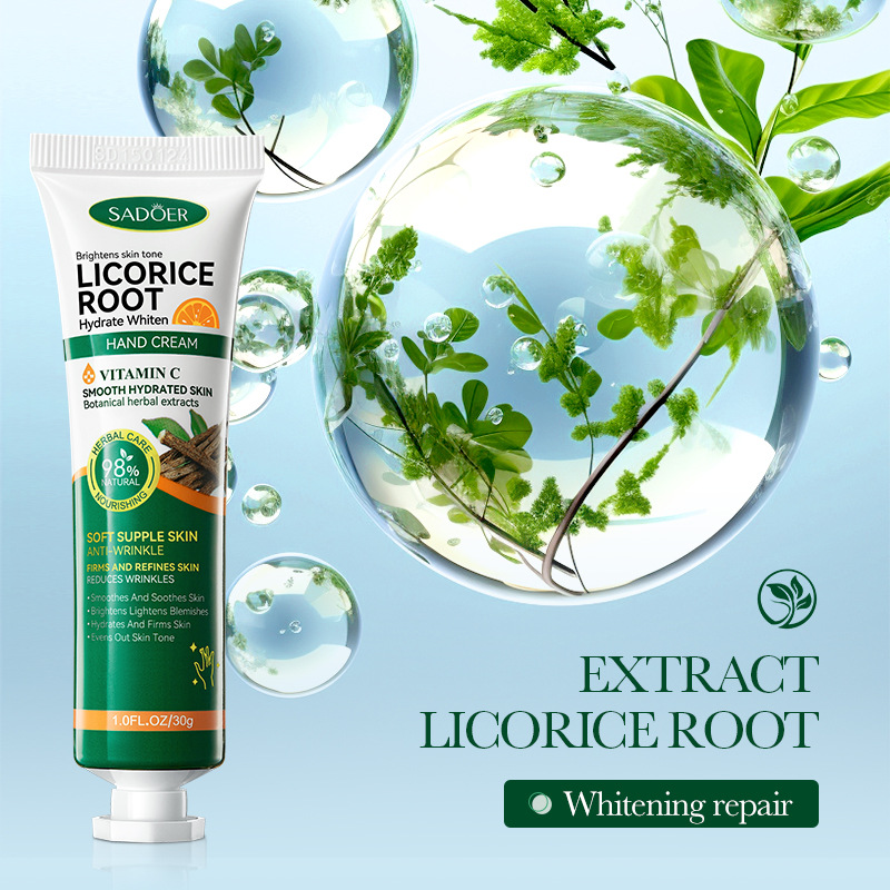 3/5 個 SADOER 甘草根ビタミン C ハンドクリーム - Licorice Root Extract のレビューと価格