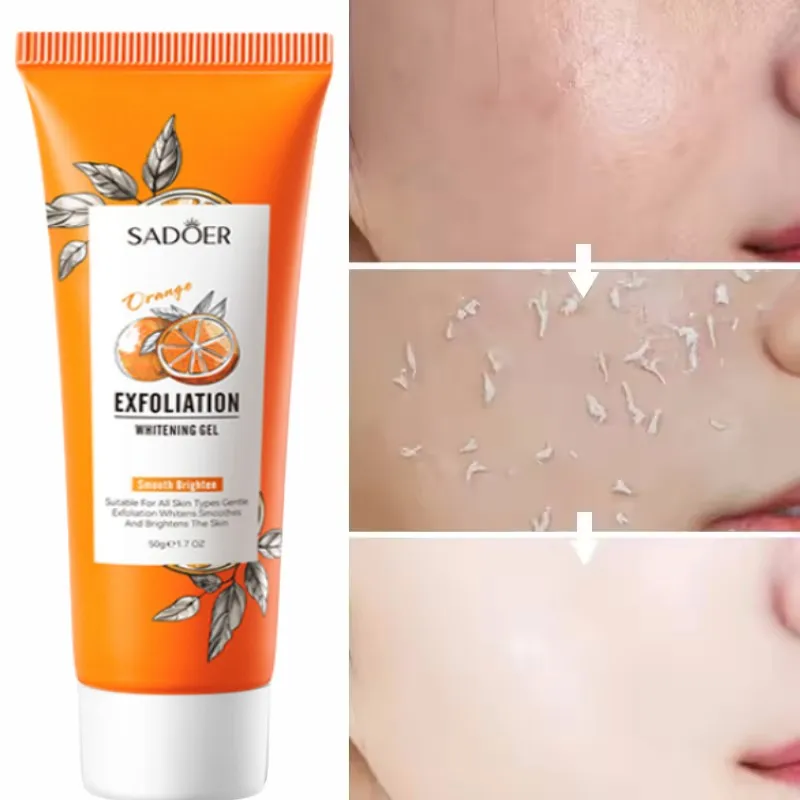 オレンジ角質除去ピーリングジェルフェイシャルスクラブ保湿栄養 - Peptide Neck Cream のレビューと価格