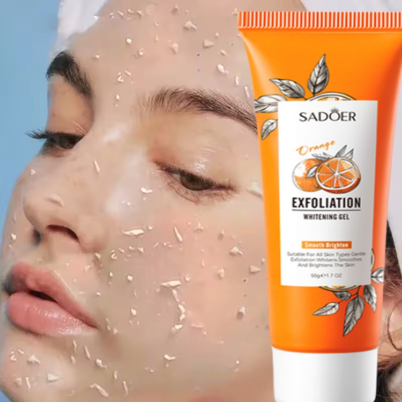 オレンジ角質除去ピーリングジェルフェイシャルスクラブ保湿栄養 - Peptide Neck Cream のレビューと価格